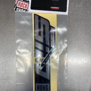 KIT AUTOCOLLANTS ROCKSHOX POLAIR BRILLANT POUR FOURCHE SID ULTIMATE 29" 35 mm D1(2024+)NOIR BRILLANT